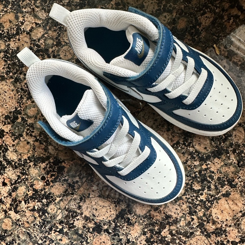 Brand new Nikes that my son outgrew before we remembered we had them. 🙃
